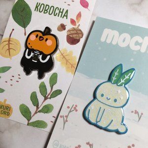 PIN SET! Kobocha and Mochi pin set!